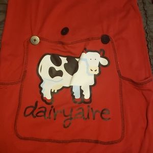 Butt-flap long john pj's, M